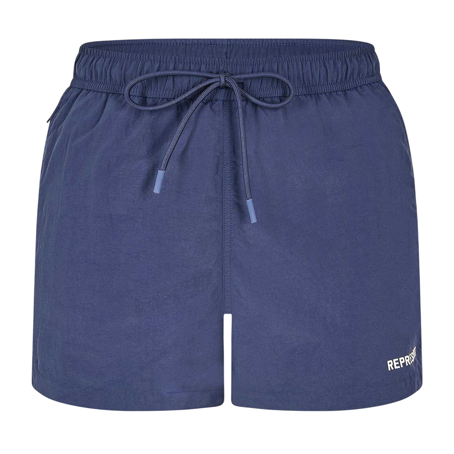 Dark Navy - Front - Represent Mens Logo Swim Shorts