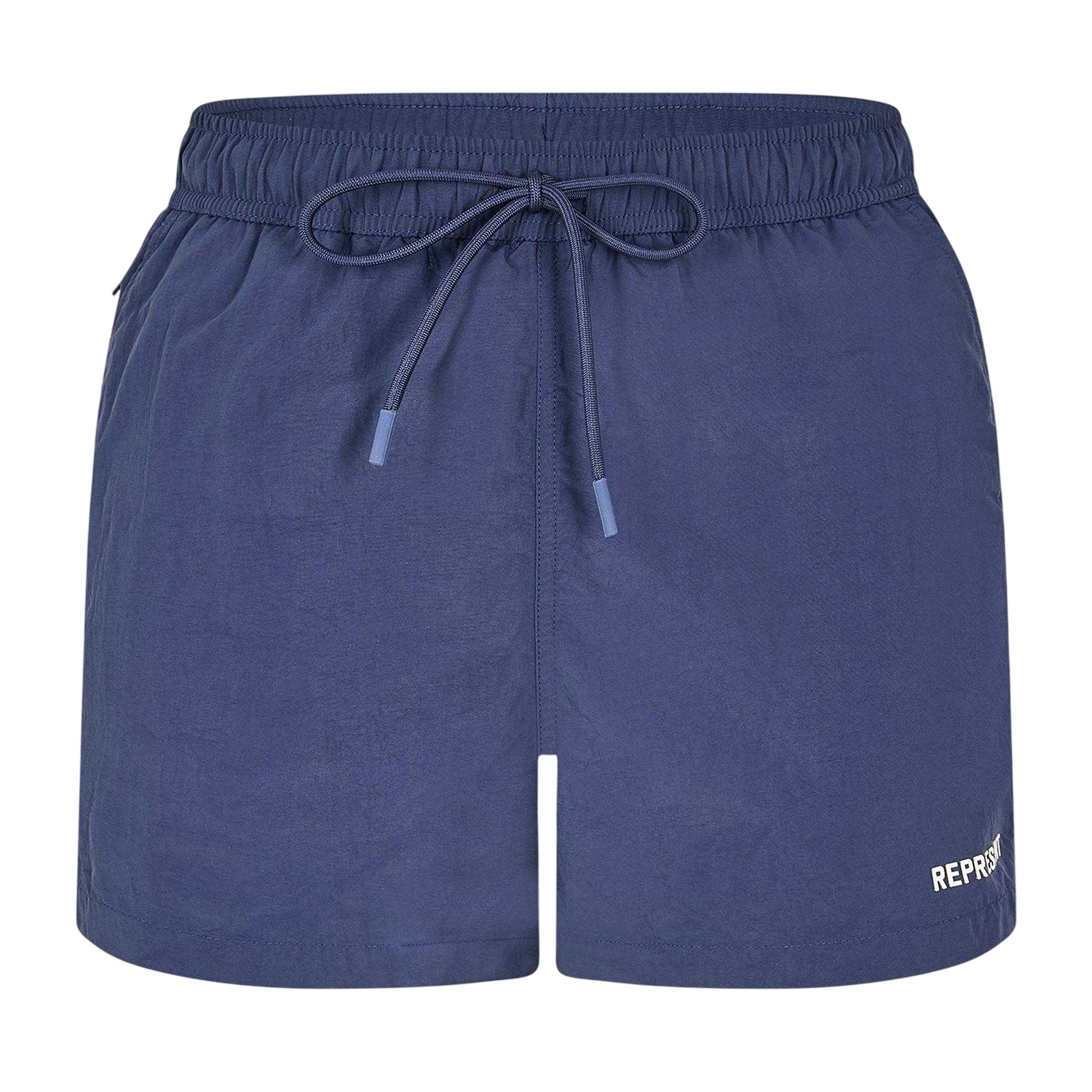 Dark Navy - Front - Represent Mens Logo Swim Shorts