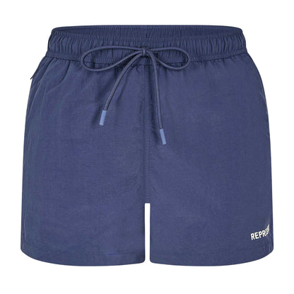 Dark Navy - Front - Represent Mens Logo Swim Shorts