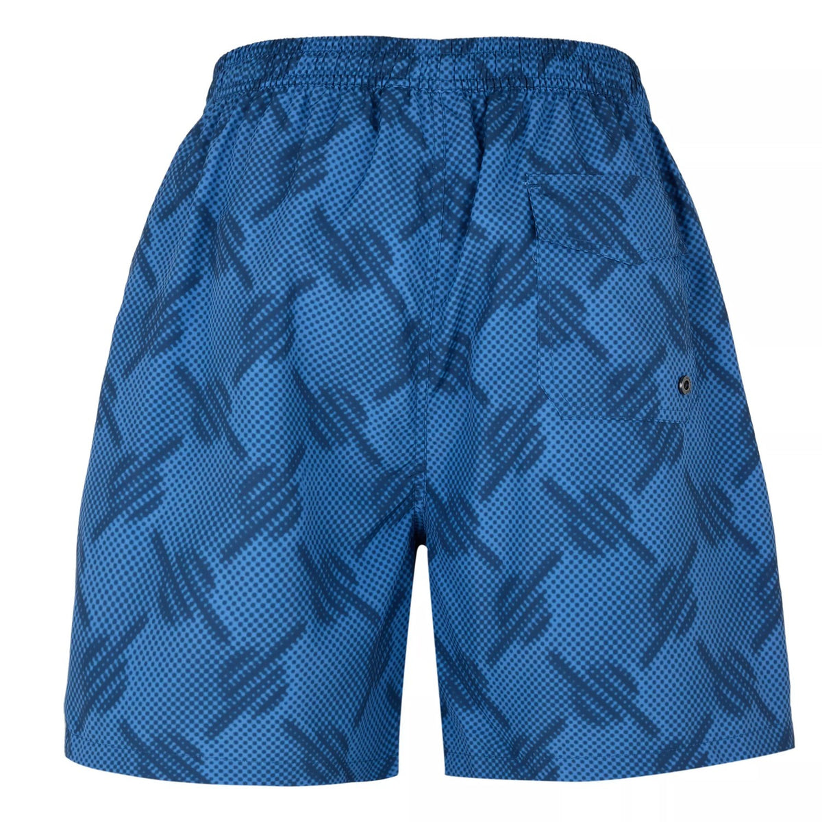 Quiet Blue - Back - Daily Paper Mens Dotted Swim Shorts