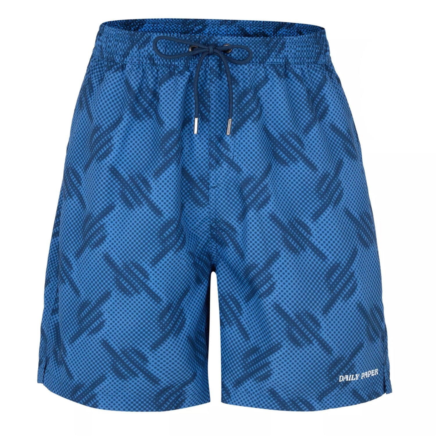 Quiet Blue - Front - Daily Paper Mens Dotted Swim Shorts
