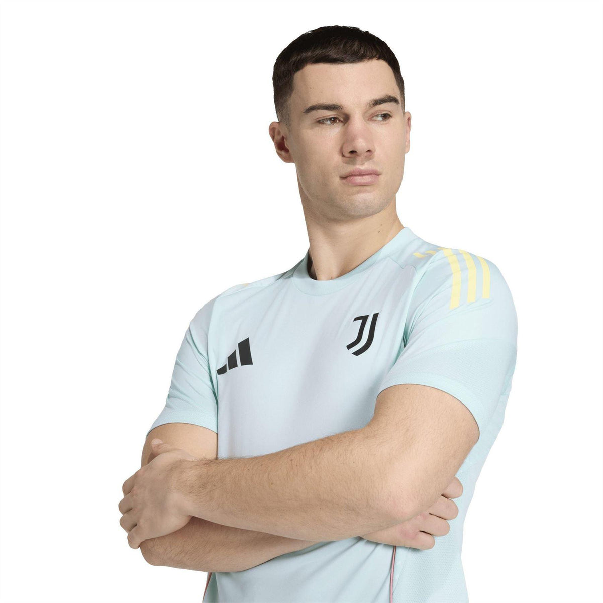Blue-Black - Side - Adidas Unisex Adult 25-26 Juventus FC Training Jersey