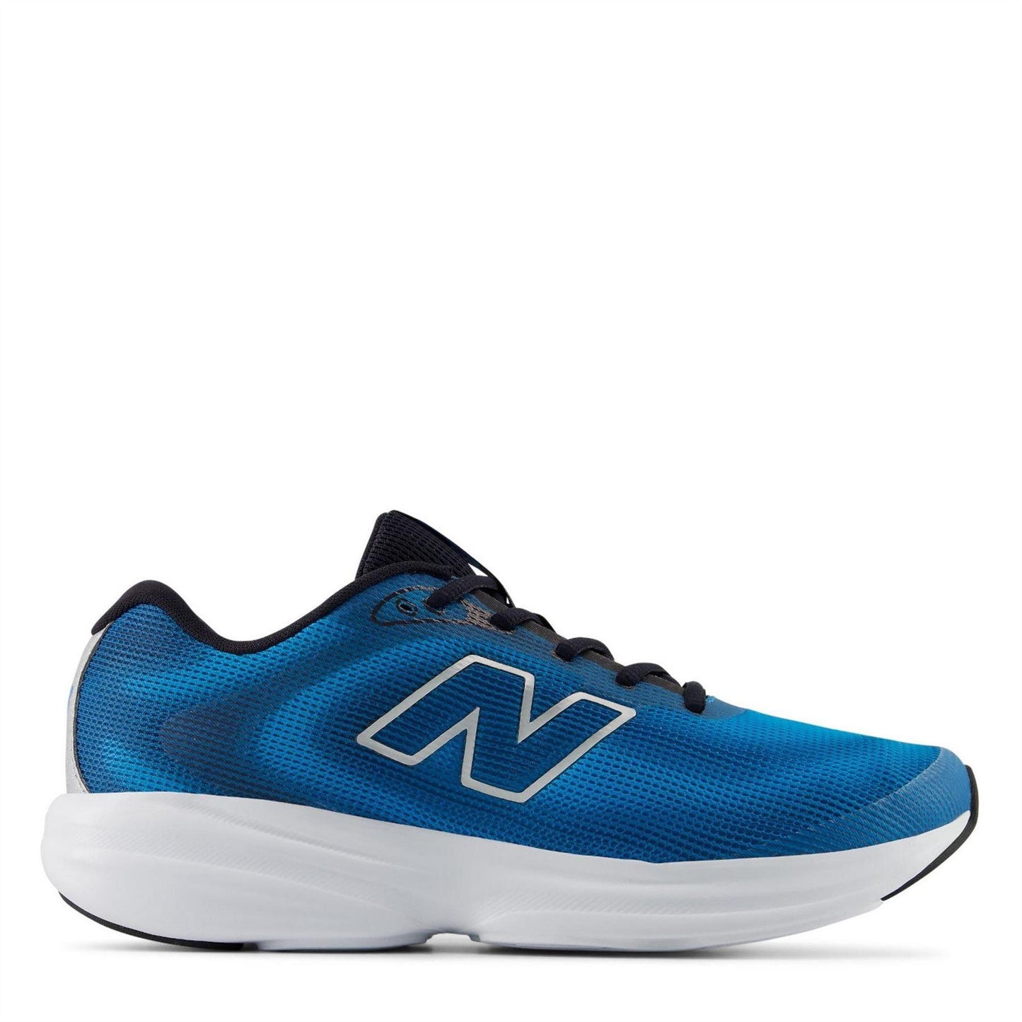 Air-Sea Blue - Front - New Balance Mens 411 Mesh Trainers