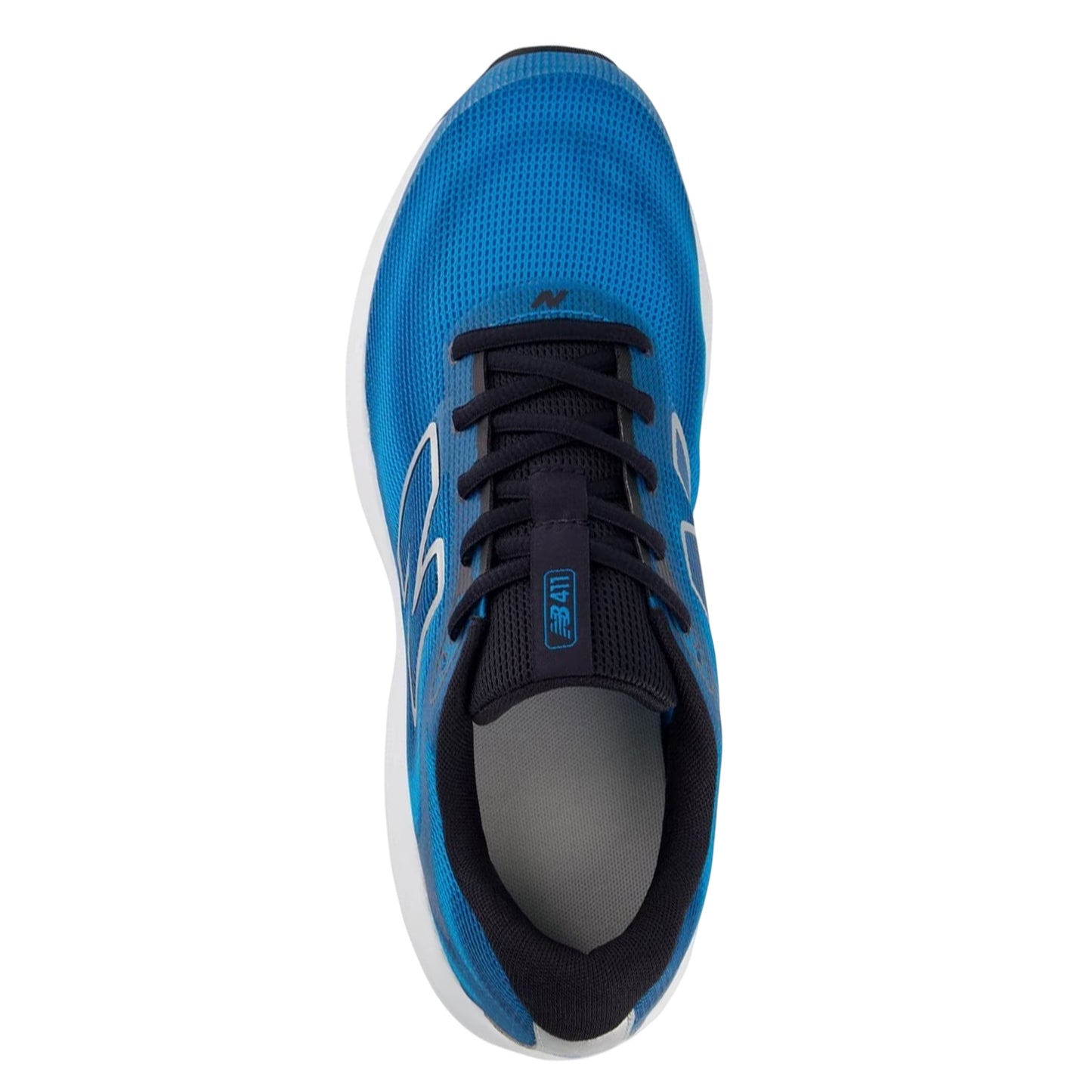 Seagrass - Side - New Balance Mens 411 Mesh Trainers