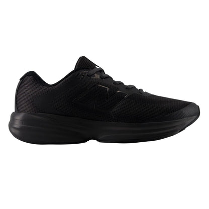Black-Cement - Front - New Balance Mens 411 Mesh Trainers