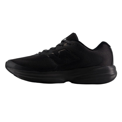 Black-Cement - Side - New Balance Mens 411 Mesh Trainers