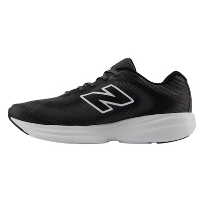 Black-White - Back - New Balance Mens 411 Mesh Trainers
