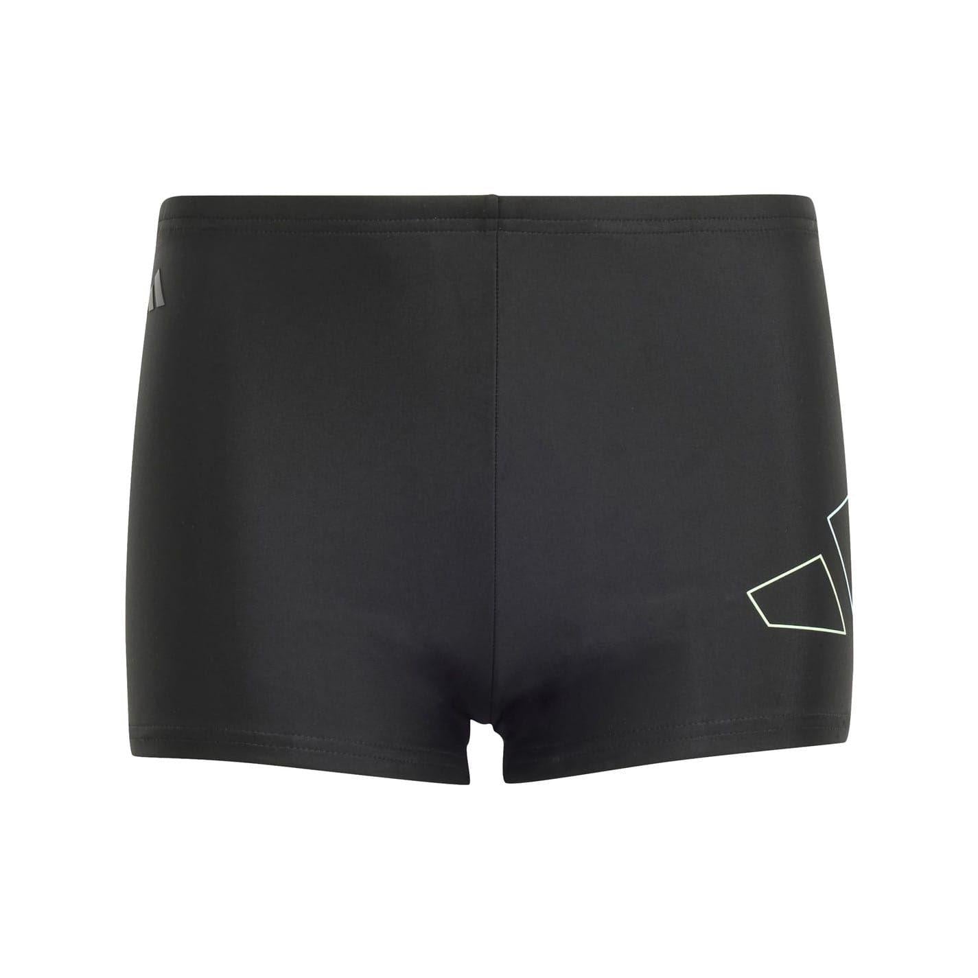 Black - Front - Adidas Mens Gradient Logo Boxer Shorts
