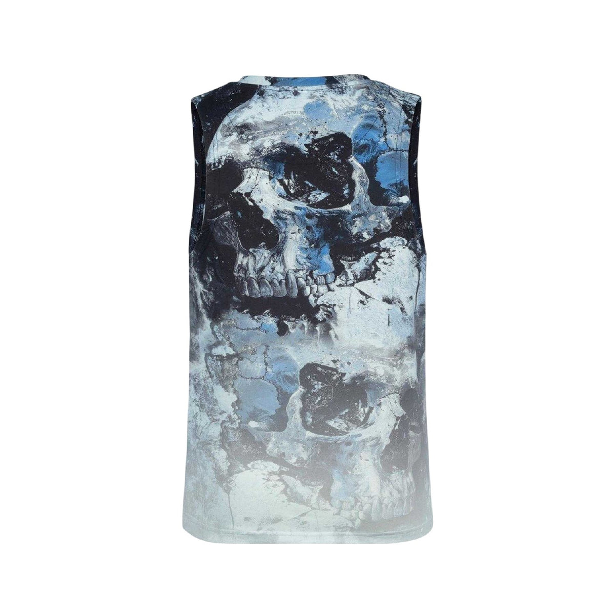 Navy - Back - Firetrap Mens Cloud Slim Tank Top