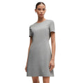 Light Grey - Lifestyle - Boss Womens-Ladies Donalara Short-Sleeved Dress
