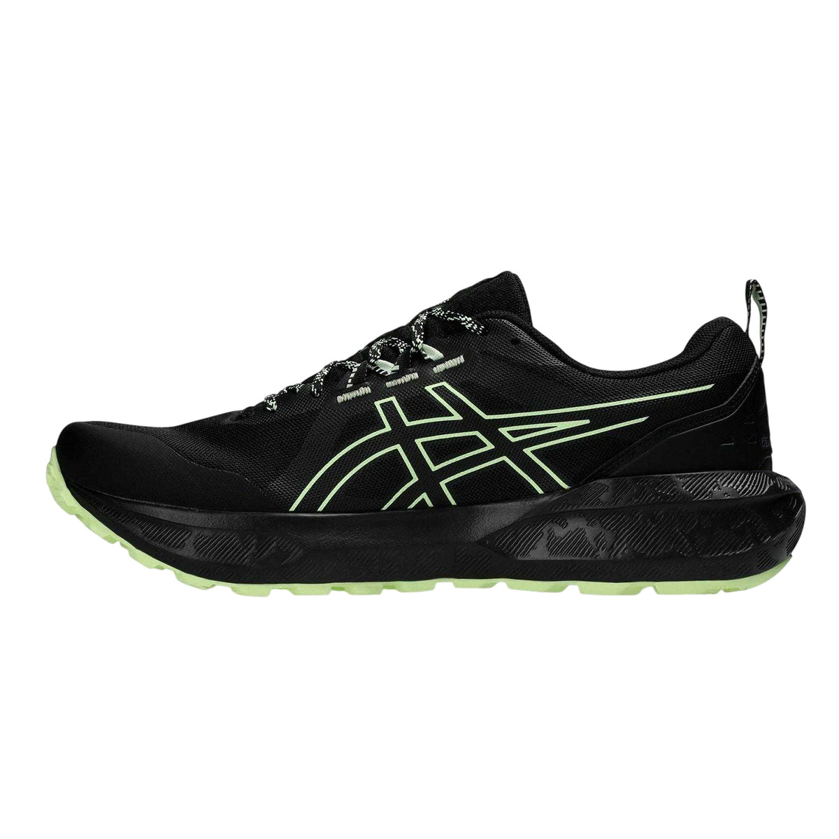 Black-Yellow - Side - Asics Mens Sonoma 8 Shoes