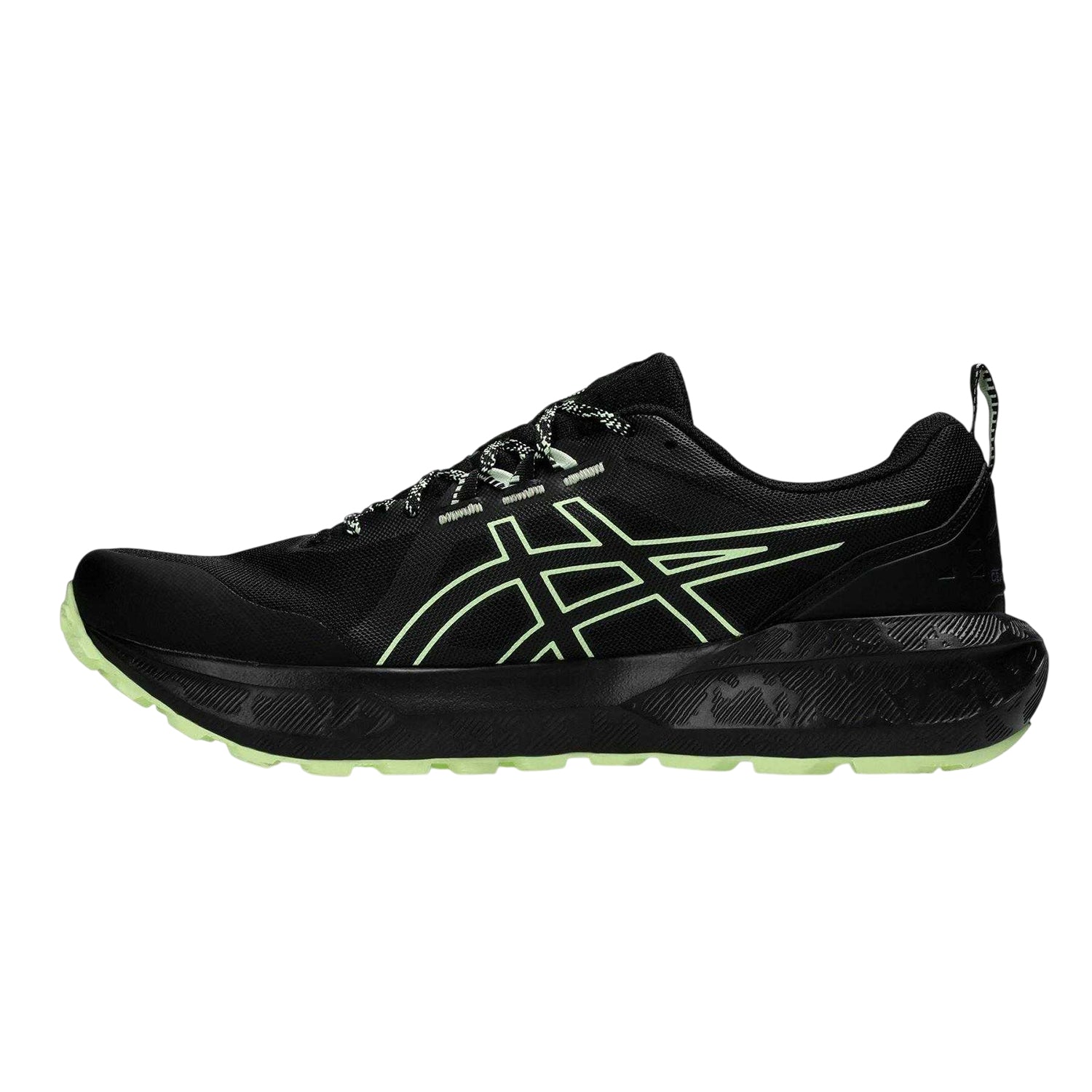 Black-Yellow - Side - Asics Mens Sonoma 8 Shoes