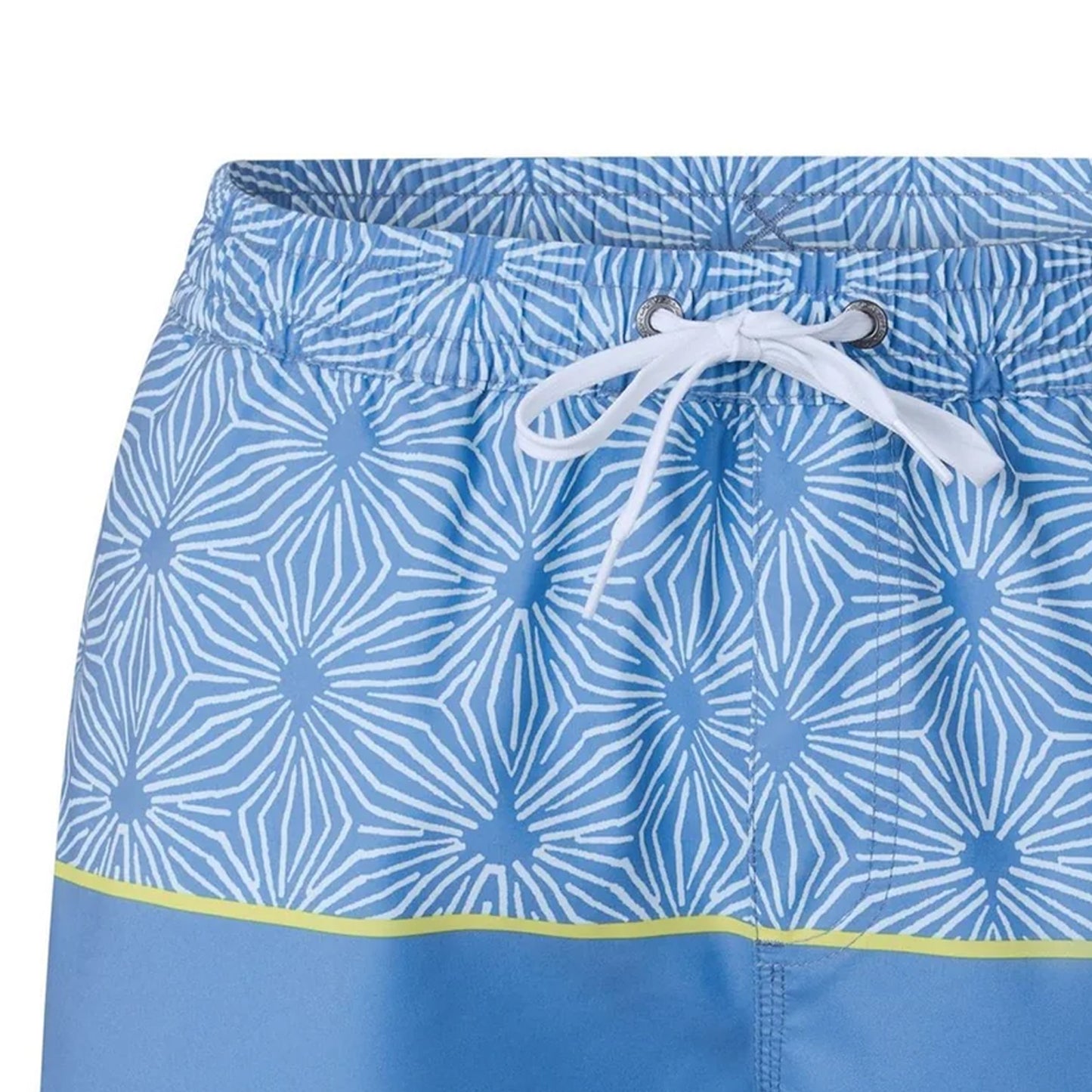 Blue - Lifestyle - Quiksilver Mens Geometric Star Swim Shorts