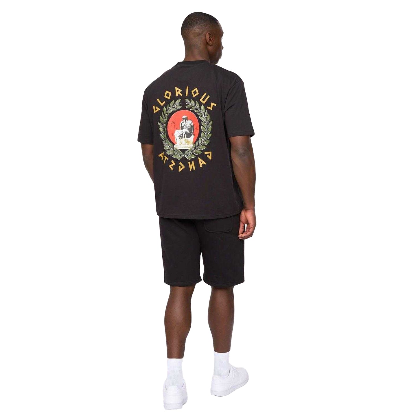 Black - Back - Glorious Gangsta Mens Ceazar T-Shirt