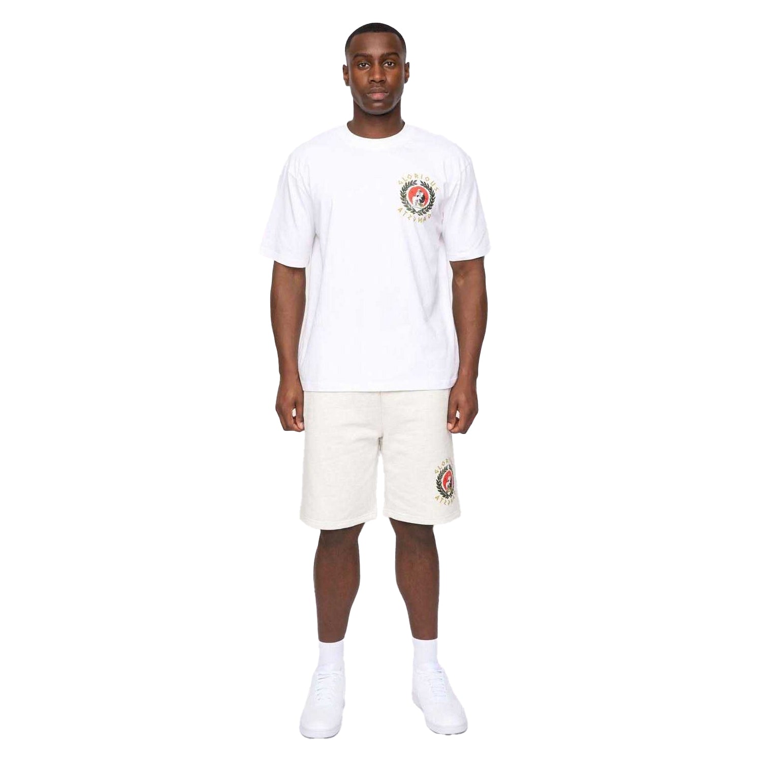 White - Lifestyle - Glorious Gangsta Mens Ceazar T-Shirt