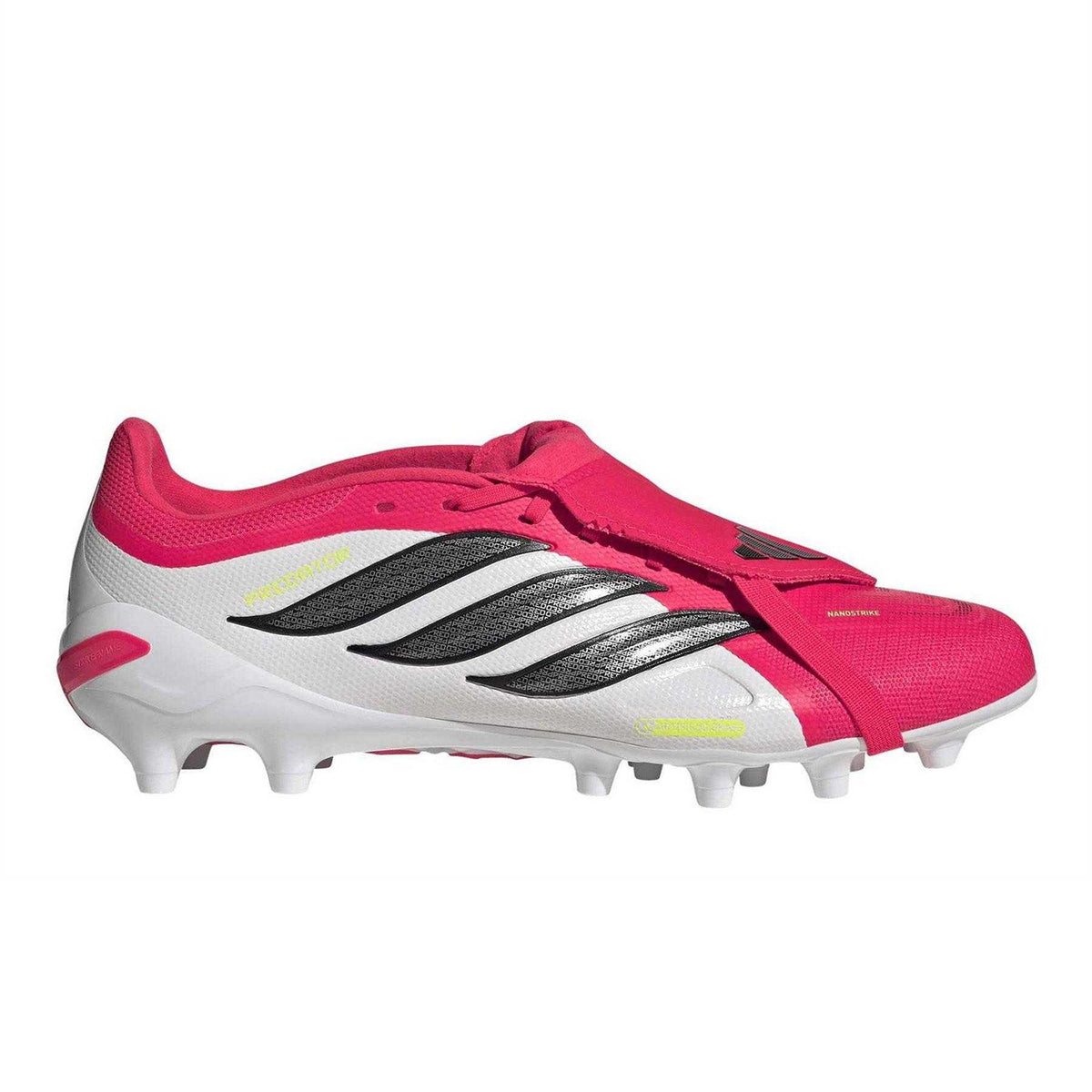 Lucid Red-Core Black - Front - Adidas Mens Predator League Firm Ground Football Boots