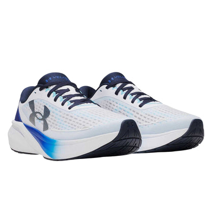 White-Blue - Lifestyle - Under Armour Mens Velociti Pace Shoes