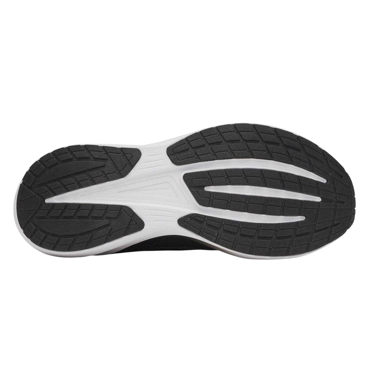 Black-White - Side - Under Armour Mens Velociti Pace Shoes