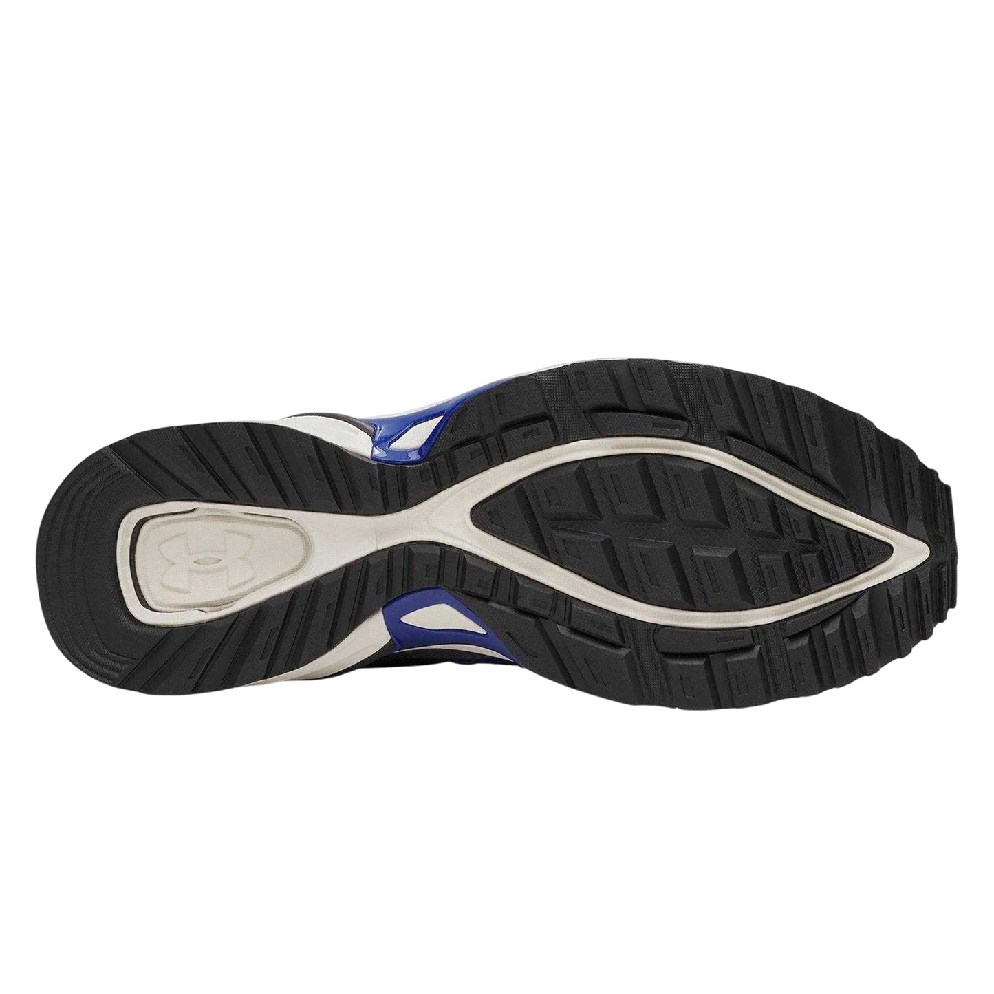 Frost Gray - Side - Under Armour Mens HOVR Apparition Cushioned Trainers