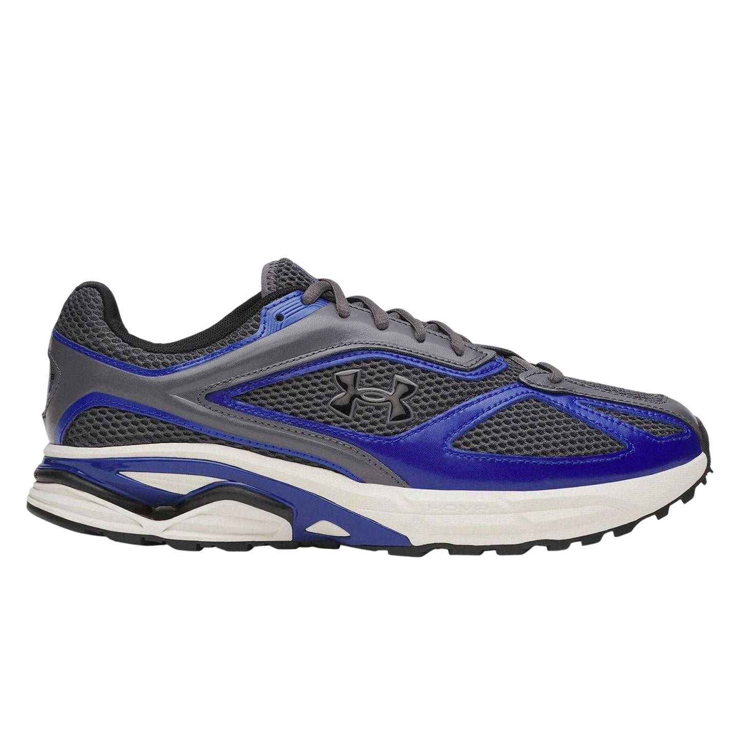 Frost Gray - Front - Under Armour Mens HOVR Apparition Cushioned Trainers