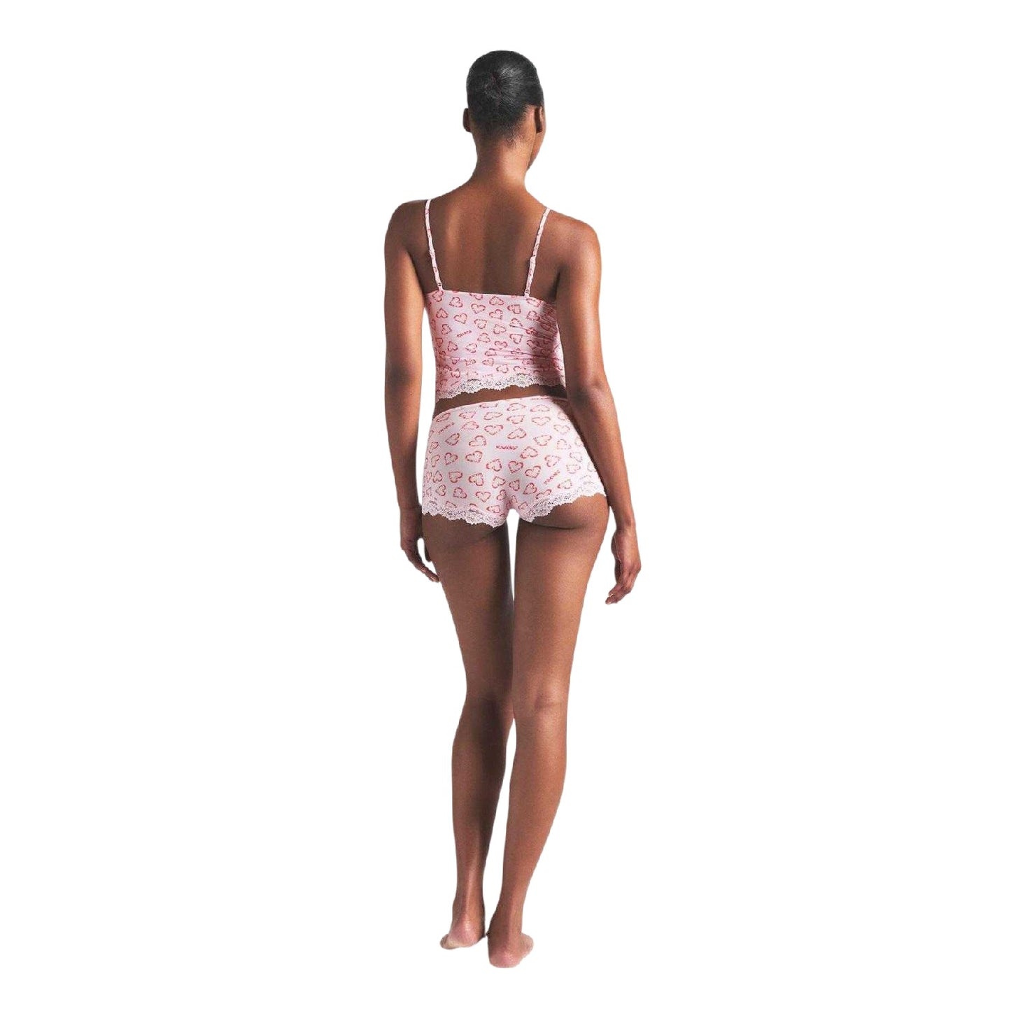 Candy - Back - Skims Womens-Ladies Fits Everybody Lace Loungewear Set
