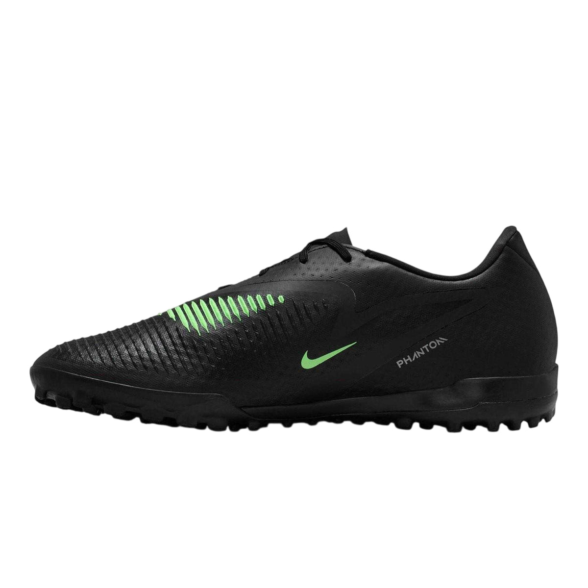 Black-Green - Back - Nike Mens Phantom 6 Low Academy Artificial Ground Football Boots