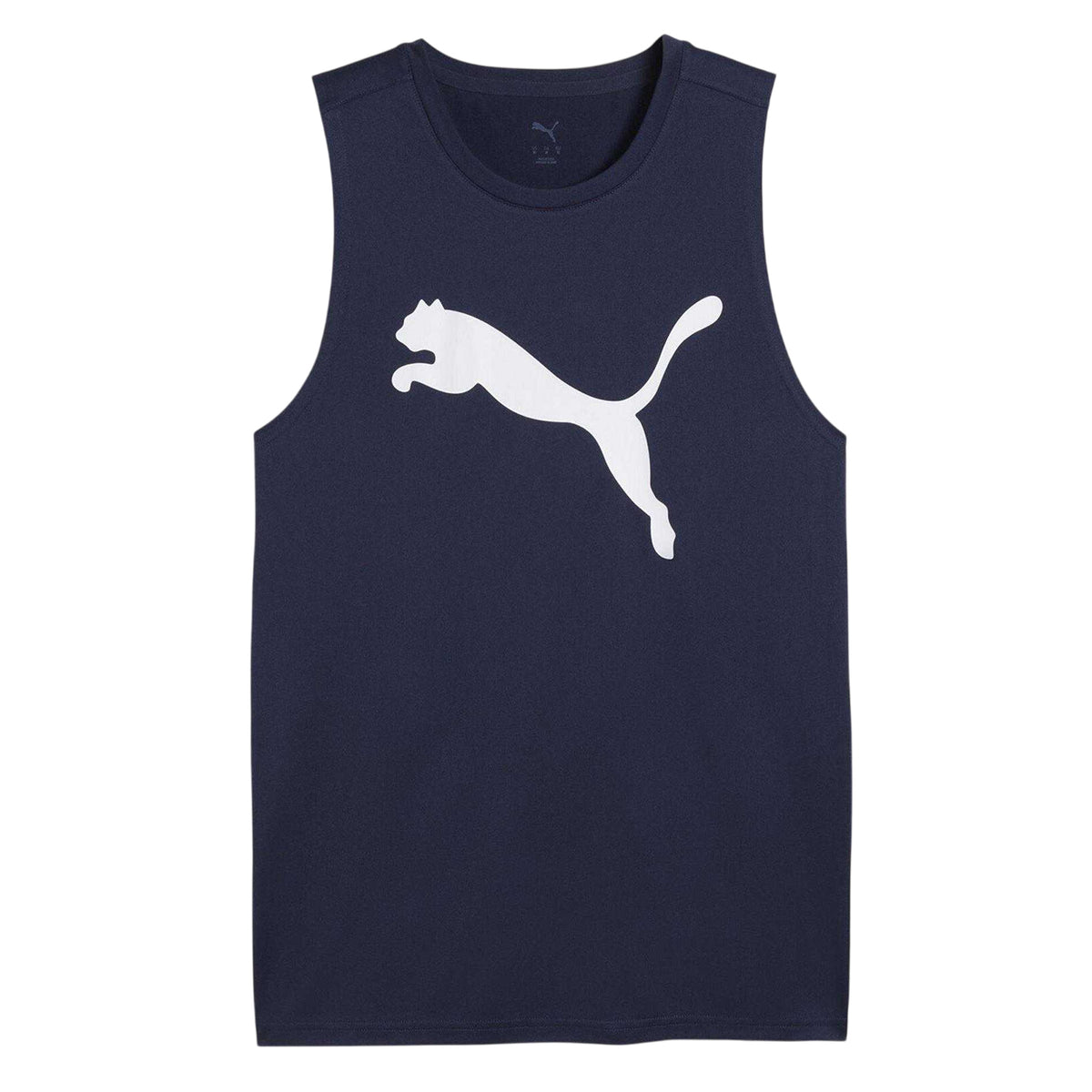 Navy - Front - Puma Mens Moisture Wicking Tank Top