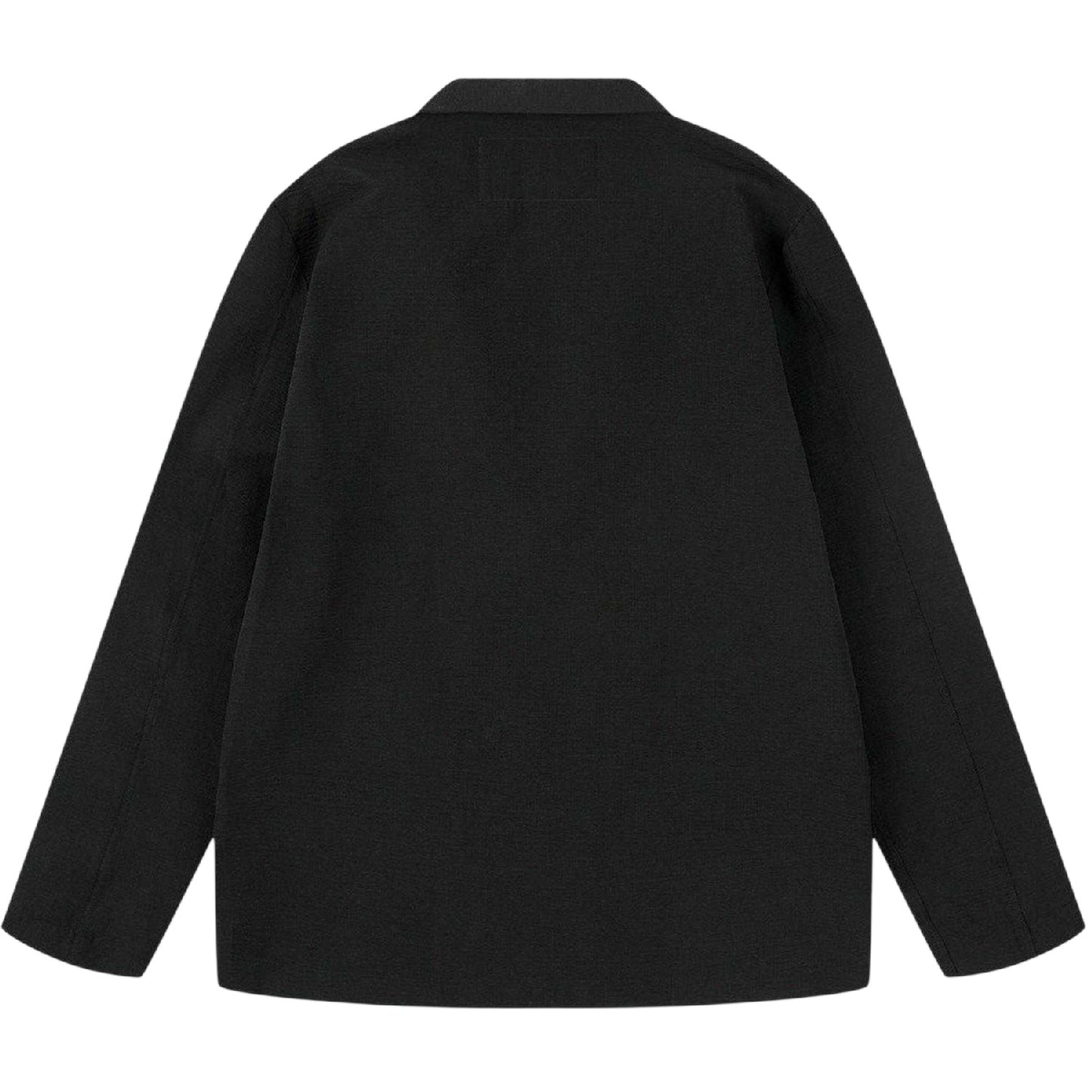 Black - Back - Prevu Mens Fairfax Seersucker Lightweight Tailored Blazer