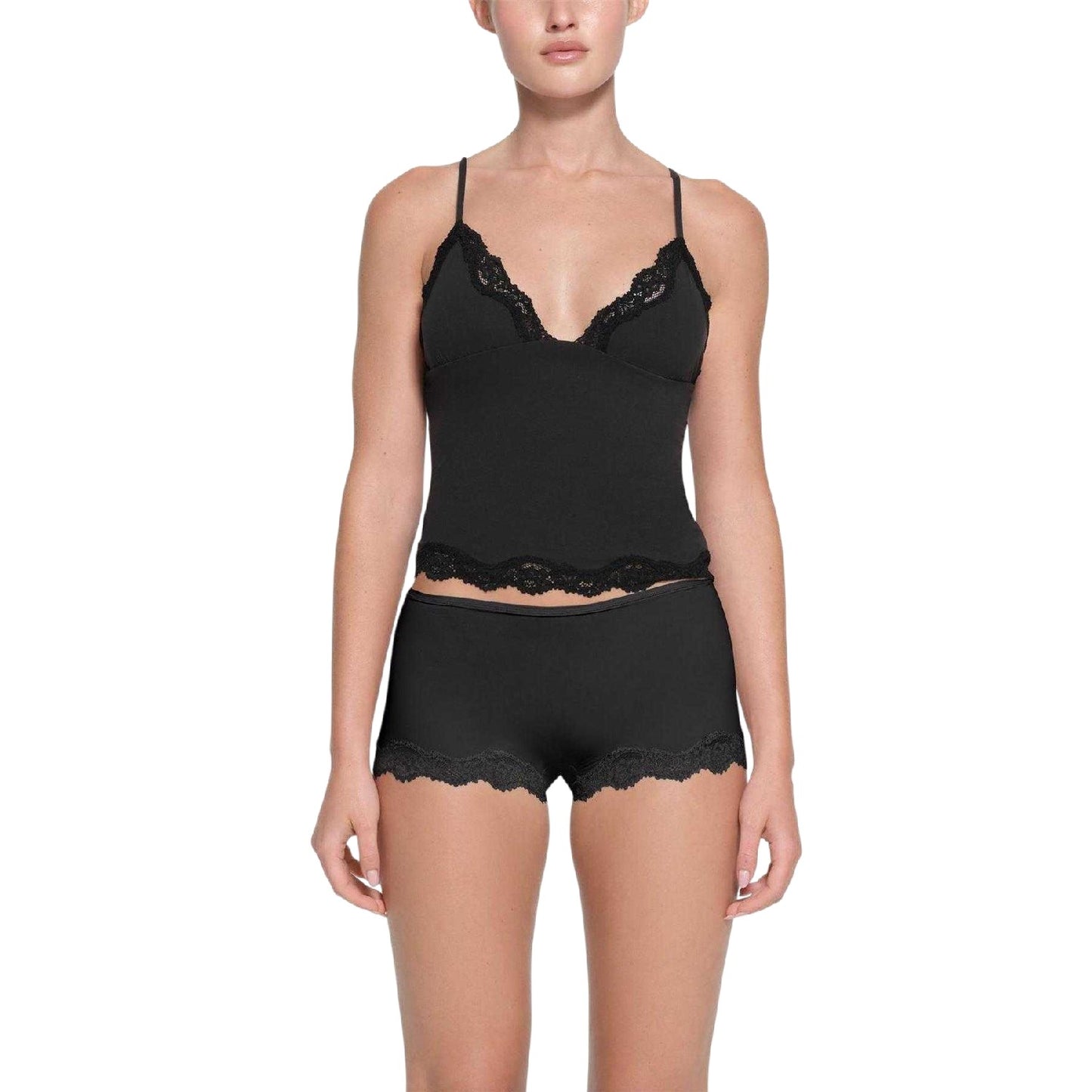 Onyx - Side - Skims Womens-Ladies Fits Everybody Lace Triangle Cups Camisole
