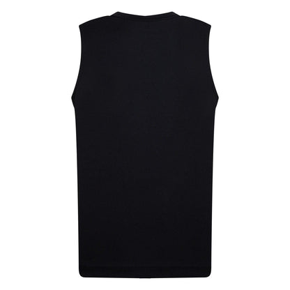 Black - Back - Nike Childrens-Kids Adp Swoosh Tank Top