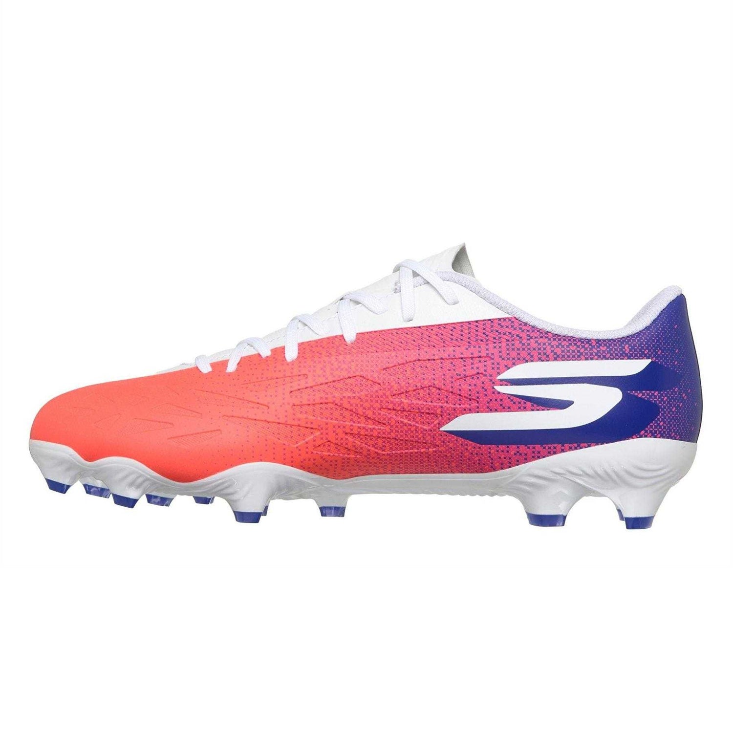 Blue-Pink - Back - Skechers Mens Razor 3 Football Boots