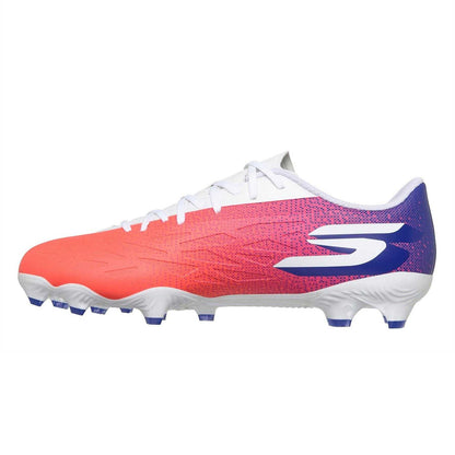 Blue-Pink - Back - Skechers Mens Razor 3 Football Boots