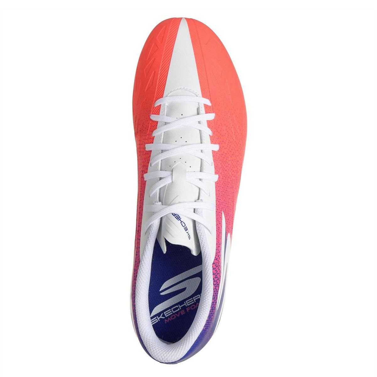 Blue-Pink - Side - Skechers Mens Razor 3 Football Boots
