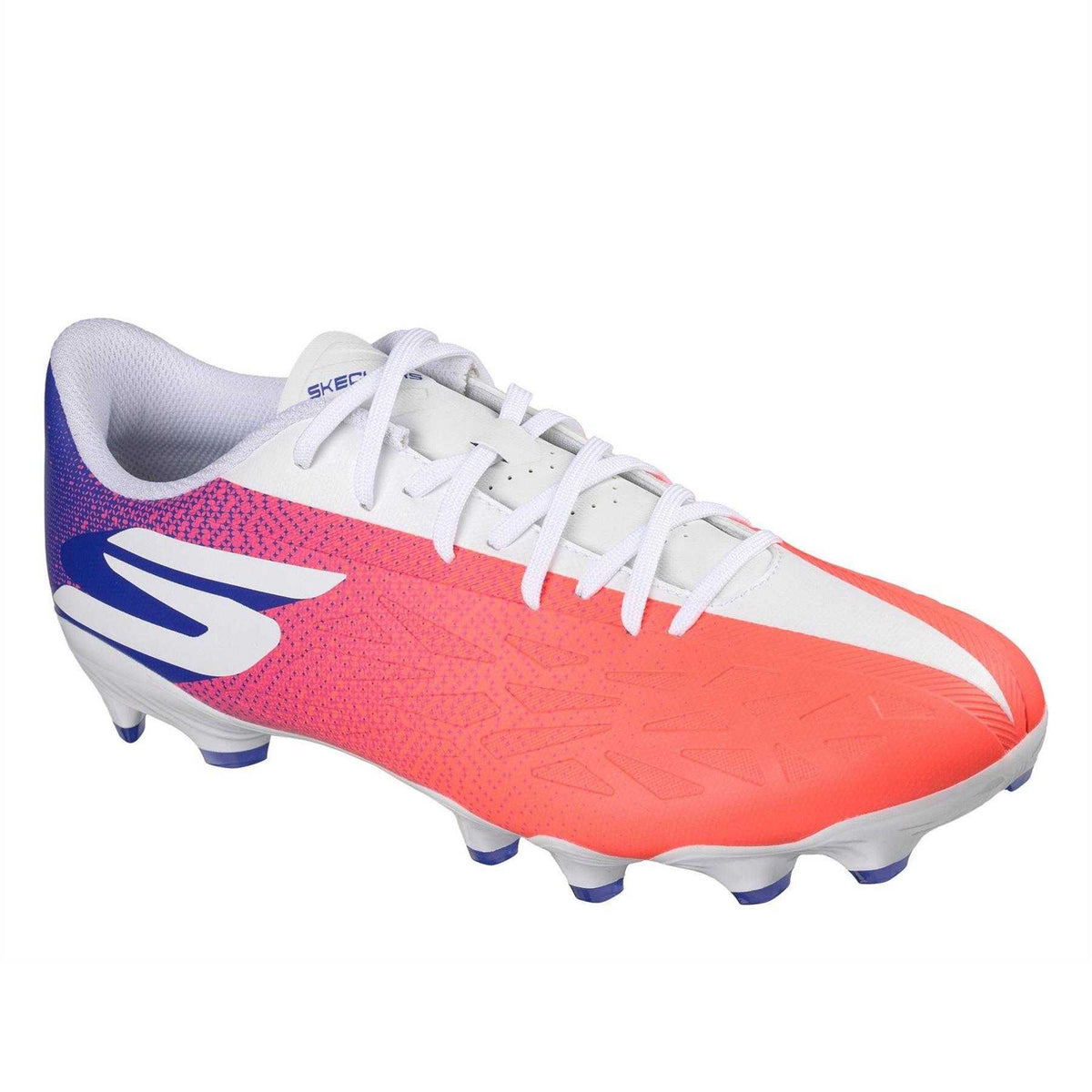 Blue-Pink - Pack Shot - Skechers Mens Razor 3 Football Boots