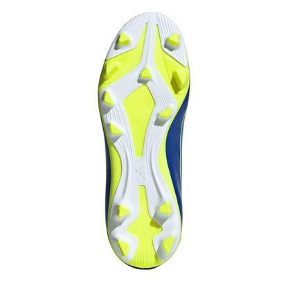 Blue-Yellow - Lifestyle - Adidas Boys F50 Club Lionel Messi Firm Ground Football Boots