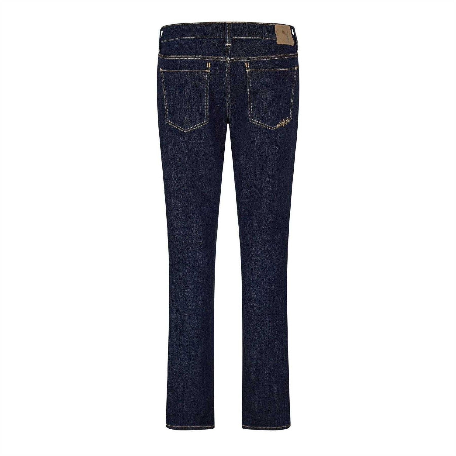 Black - Back - Puma Womens-Ladies Rinse Skinny Jeans