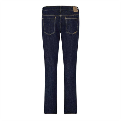 Black - Back - Puma Womens-Ladies Rinse Skinny Jeans