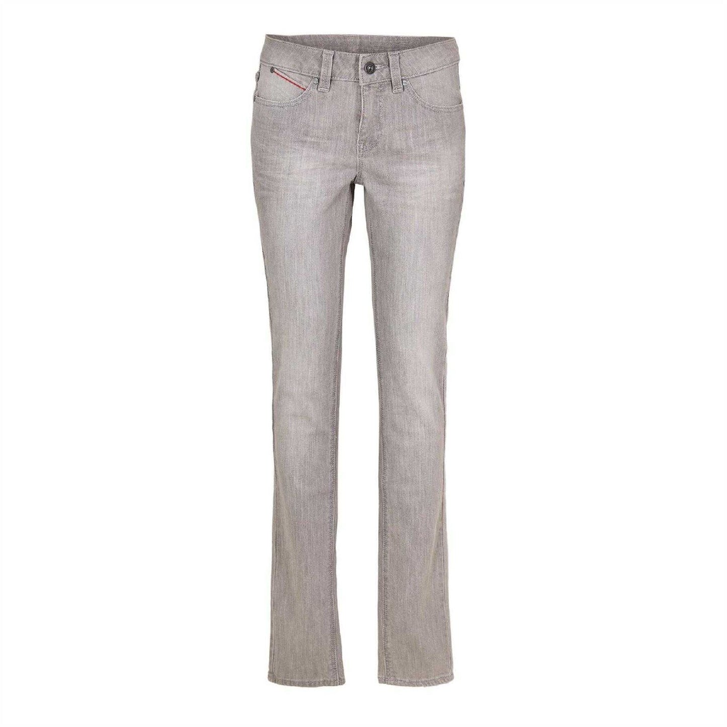 Grey - Front - Puma Womens-Ladies Rinse Skinny Jeans