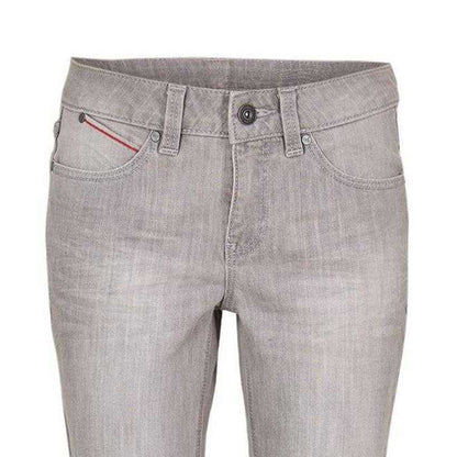 Grey - Side - Puma Womens-Ladies Rinse Skinny Jeans