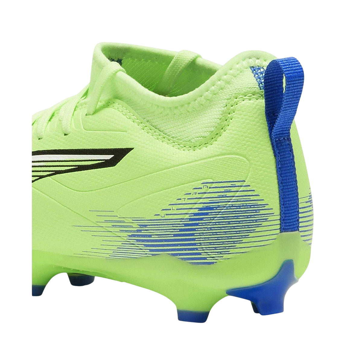 Fizzy Apple - Back - Puma Childrens-Kids Ultra 5 Match Firm Ground Football Boots