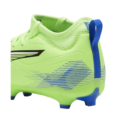 Fizzy Apple - Back - Puma Childrens-Kids Ultra 5 Match Firm Ground Football Boots