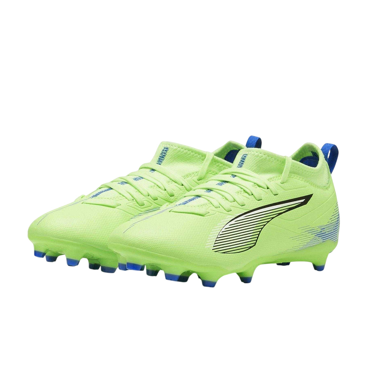 Fizzy Apple - Pack Shot - Puma Childrens-Kids Ultra 5 Match Firm Ground Football Boots