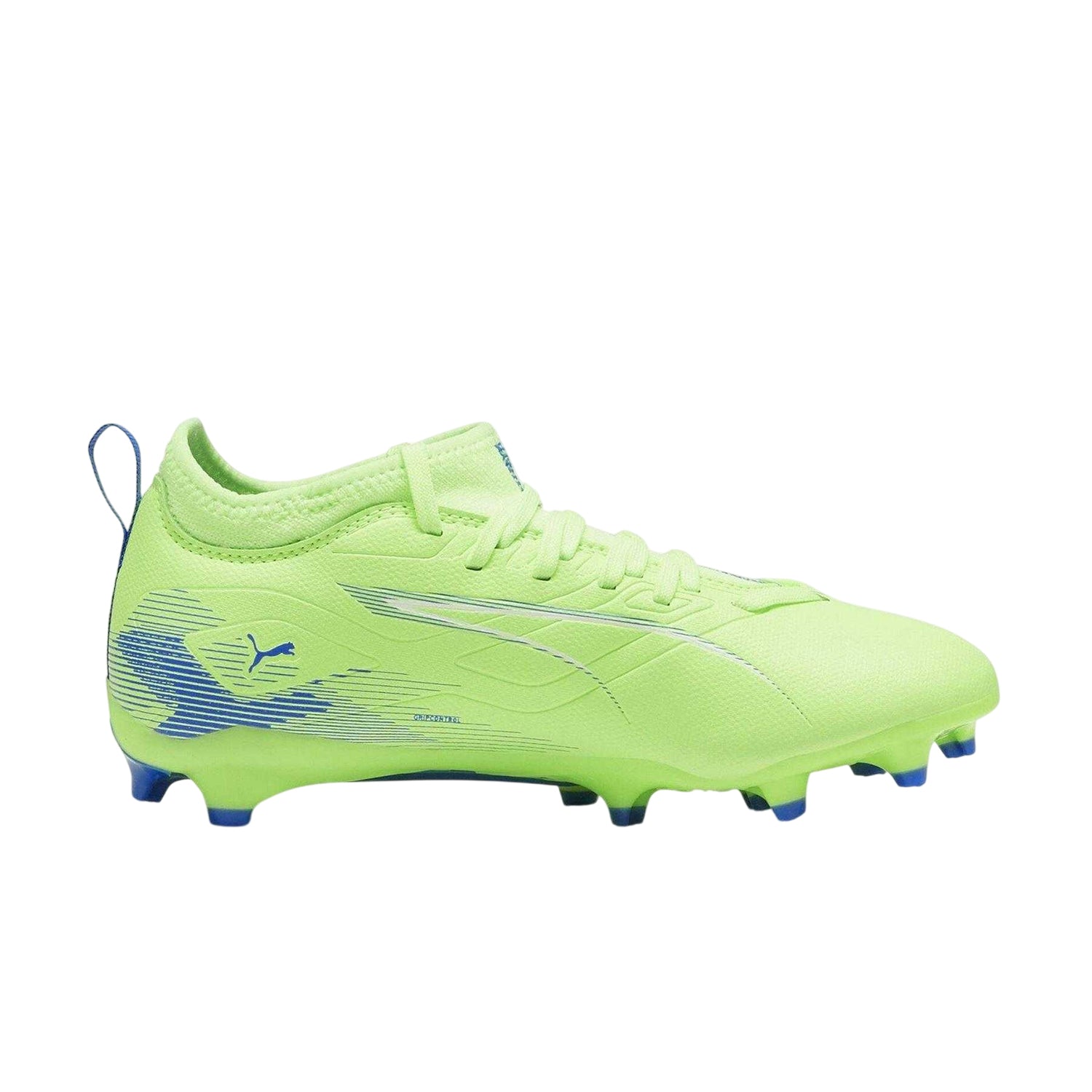 Fizzy Apple - Front - Puma Childrens-Kids Ultra 5 Match Firm Ground Football Boots