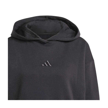 Black - Back - Adidas Womens-Ladies All SZN Embroidered Logo Hoodie