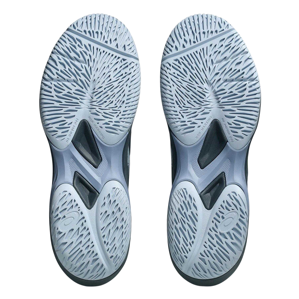 Indigo - Side - Asics Mens Hunter Badminton Shoes