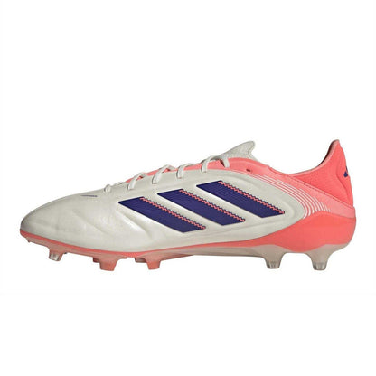 Off White-Lucid Blue - Side - Adidas Mens Copa Pure III Artificial Ground Football Boots
