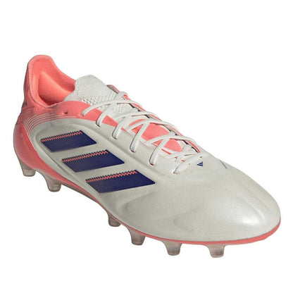 Off White-Lucid Blue - Pack Shot - Adidas Mens Copa Pure III Artificial Ground Football Boots