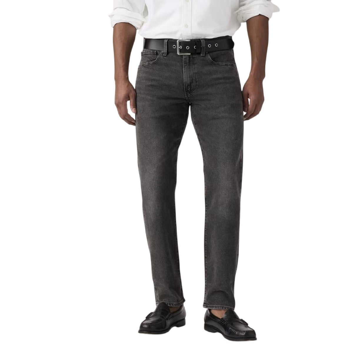 Pepper Warm - Side - Levis Mens 502 Tapered Jeans