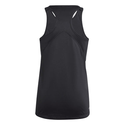 Black - Back - Adidas Childrens-Kids Club Tank Top