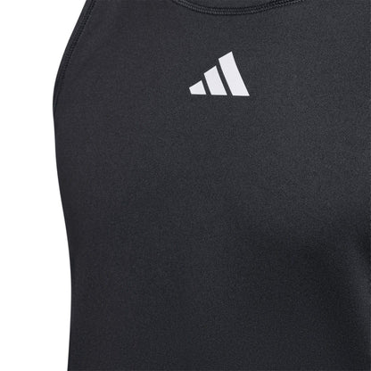 Black - Lifestyle - Adidas Childrens-Kids Club Tank Top